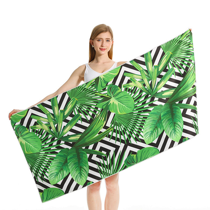 double-sided velvet quick dry beach yoga clothing for swimming