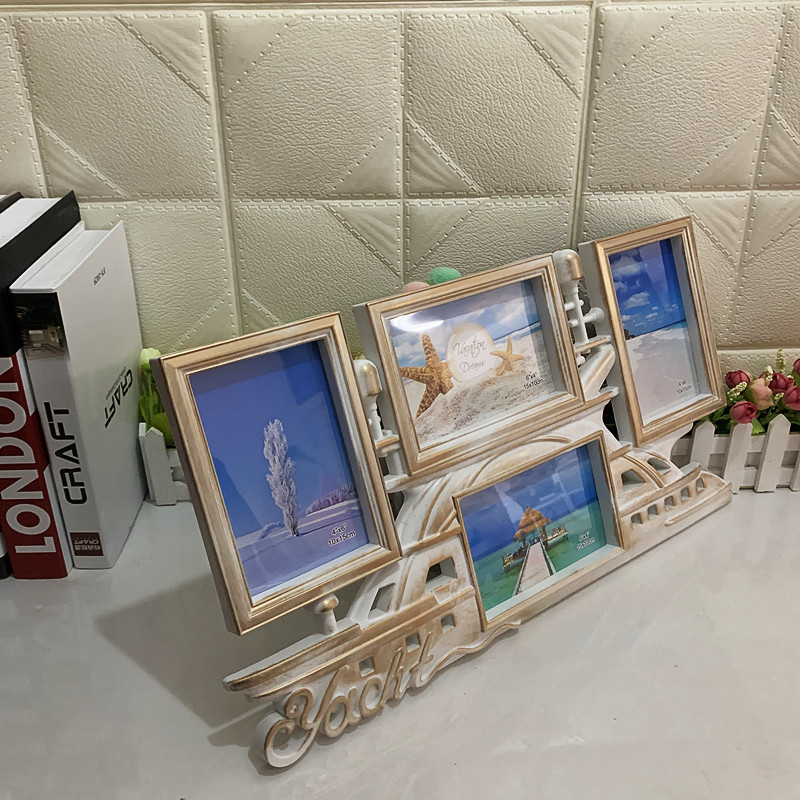 Nordic style photo frame wall wall-mounted living room dining room bedroom sofa back hanging photo frame factory direct supply
