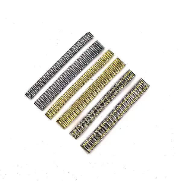 Spot Wholesale Elastic Stainless Steel Watch Straps for Men and Women, Spring Watch Chains, Elastic Watch Straps for the Elderly, Accessories, Tension Watch Straps