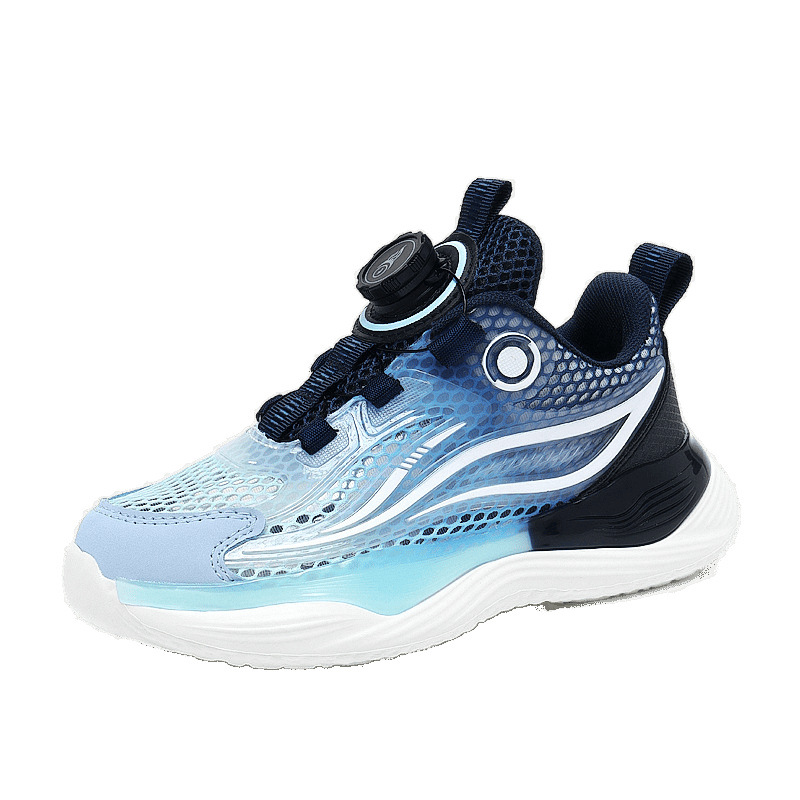 Calzado deportivo para niños verano nuevo estilo transpirable de una sola red calzado deportivo para niños niñas antideslizantes zapatos casuales de suela blanda al por mayor