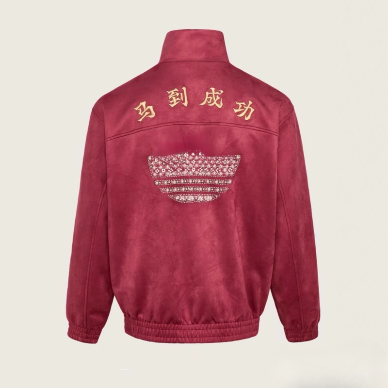 【Instant Success】National Trend Suede Silk New Chinese Style Stand Collar Buttoned Jacket for Men, Loose Fit Tang Suit for Spring