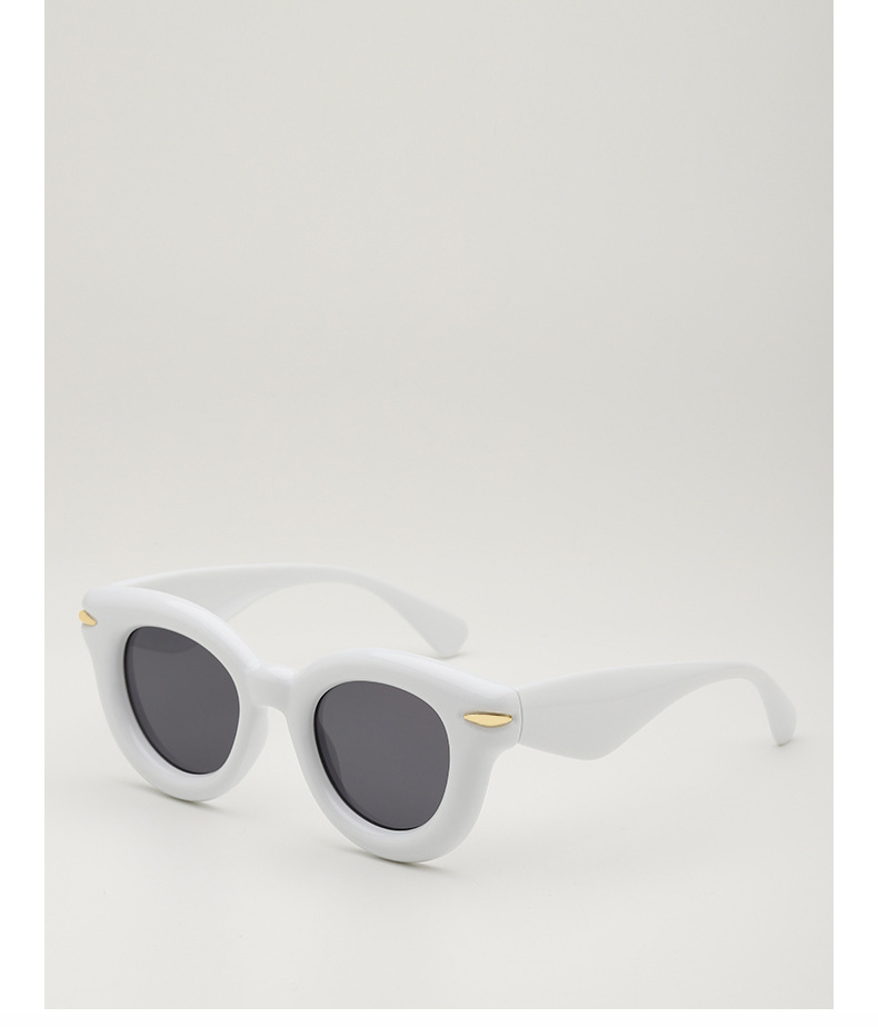 60g Weight Full Frame Glasses Structure Sunglasses Classification PC, UV400 Protection Lens Material Square Glasses Style Outdoor, Travel Occasion Solid Color Pattern All Seasons Season Unisex Gender Streetwear Style Streetwear Solid Color PC UV400 Protection Square Full Frame Women's Sunglasses 22