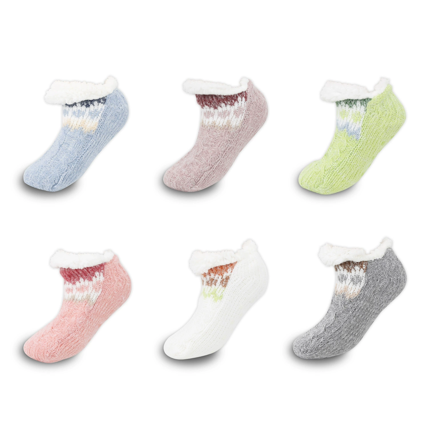 Ультра-толстые бархатные тапочки, носки для женщин, осенние и зимние теплые носки, коралловые бархатные домашние нескользящие носки-тапочки, носки для сна