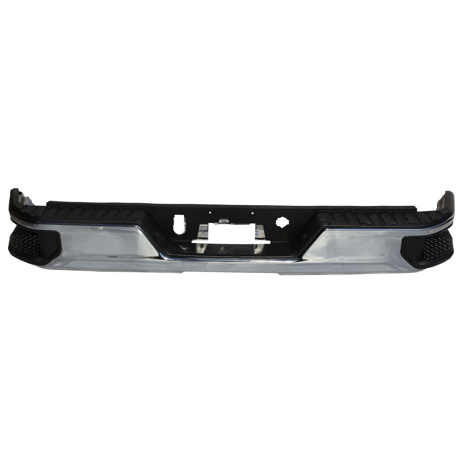Para parachoques traseros de Chevrolet 19 - 22 Silverado Solod original galvanizado sin agujeros