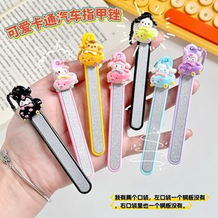 New Cartoon Nail File Manicure Tool Polishing Sanding Strip Manicure Trimming Thick Hard Toenail Portable File