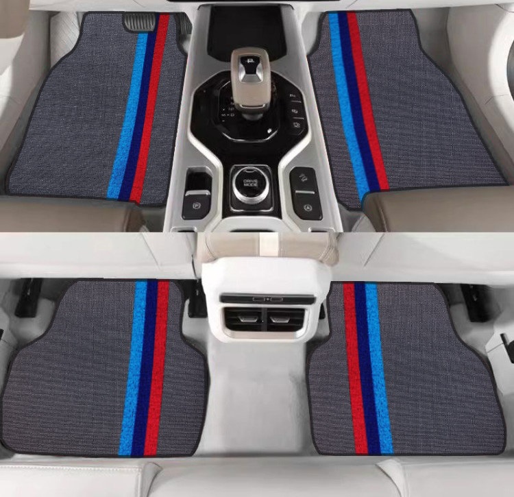 Suitable for car floor mats, universal for four-seater vehicles, driver's side carpet, luxury floor mat, single-layer anti-dirt and anti-slip protective mat