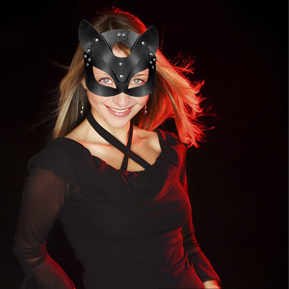Leather Cat Mask - Image 8