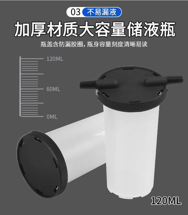 Car air conditioning manual oil extraction vacuum pump, brake oil change vacuum pump, powerful oil suction auto repair tool