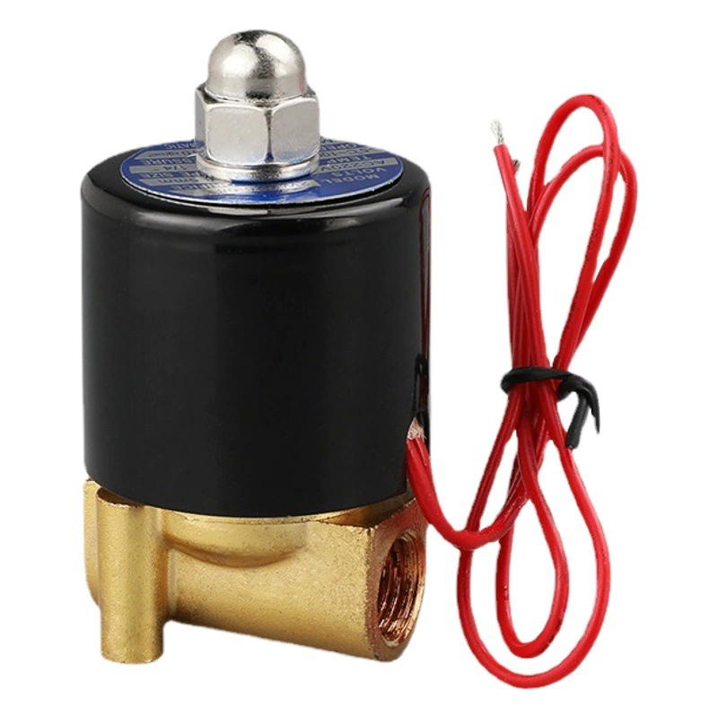 Лестер нормально закрытый Соленоидный клапан водяной клапан один входной и один выходной воздушный клапан 220 В 24 В катушка из чистой меди водопроводный клапан переключающий клапан 12 В