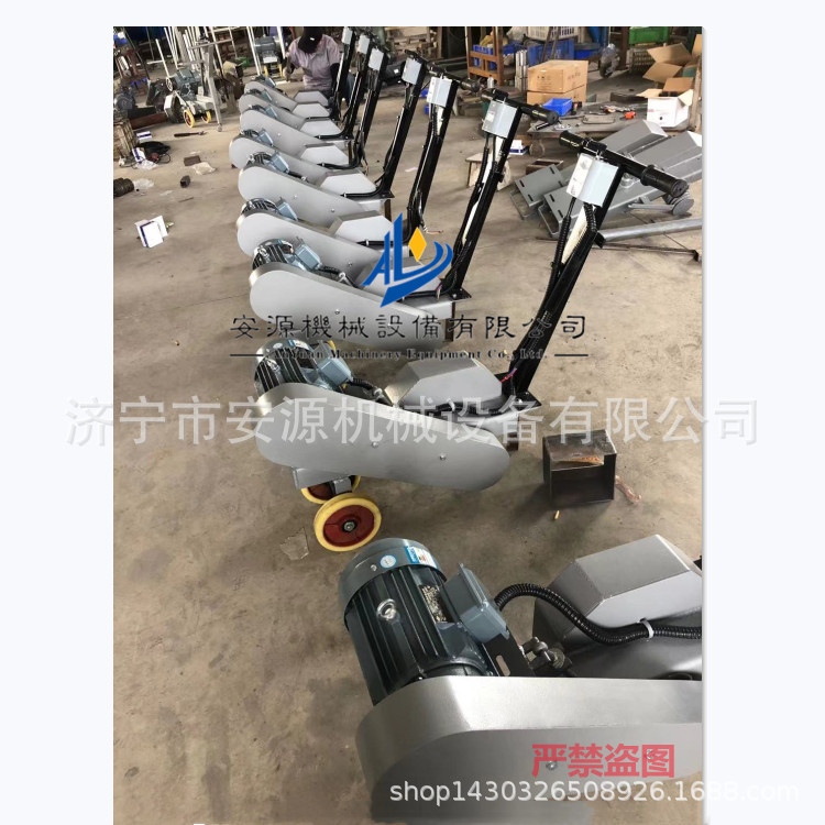 手推式焊缝打磨机  2100*75手推式砂带机  钢板焊缝麻点打磨机