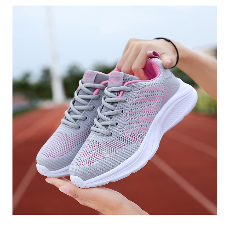 Women's Casual Solid Color Round Toe Sports Shoes display picture 8