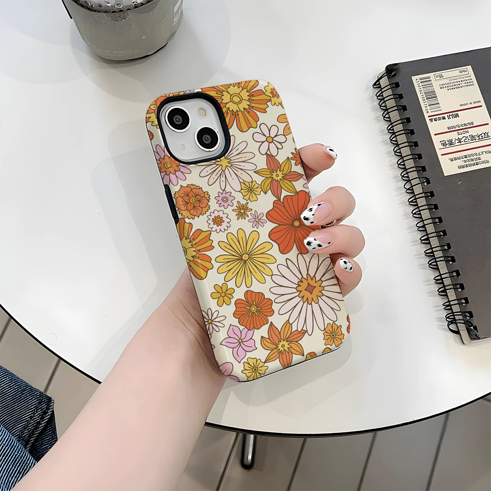 Apple, чехол для телефона, iPhone 14, с цветочным принтом, 14promax, iphone, защита от падений