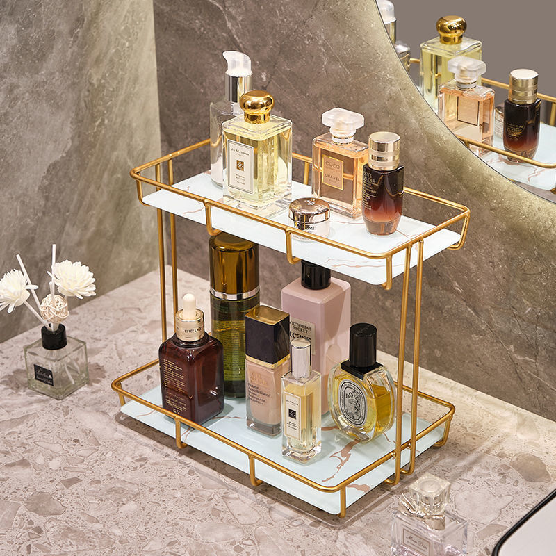 Estante de almacenamiento para baño, lavabo, caja de cosméticos, inodoro, estante de almacenamiento para baño, diseño de estilo nórdico