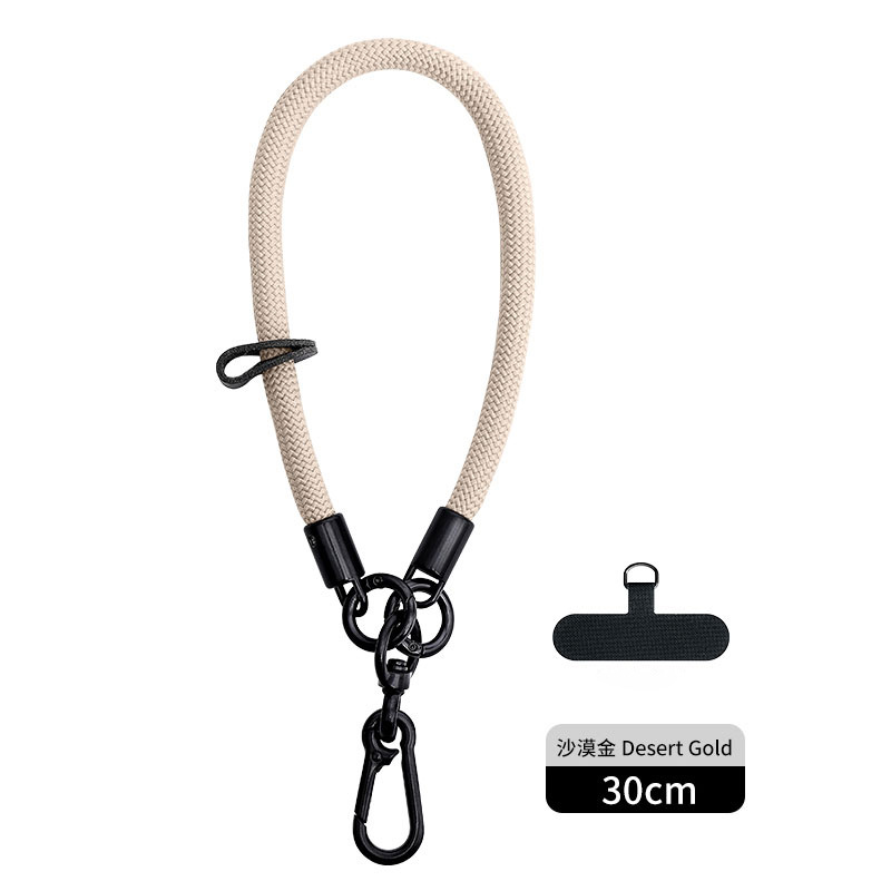 Correa ajustable para teléfono, tipo bandolera, correa larga para el cuello, correa tejida para la muñeca, correa antipérdida para teléfono, personalizable.