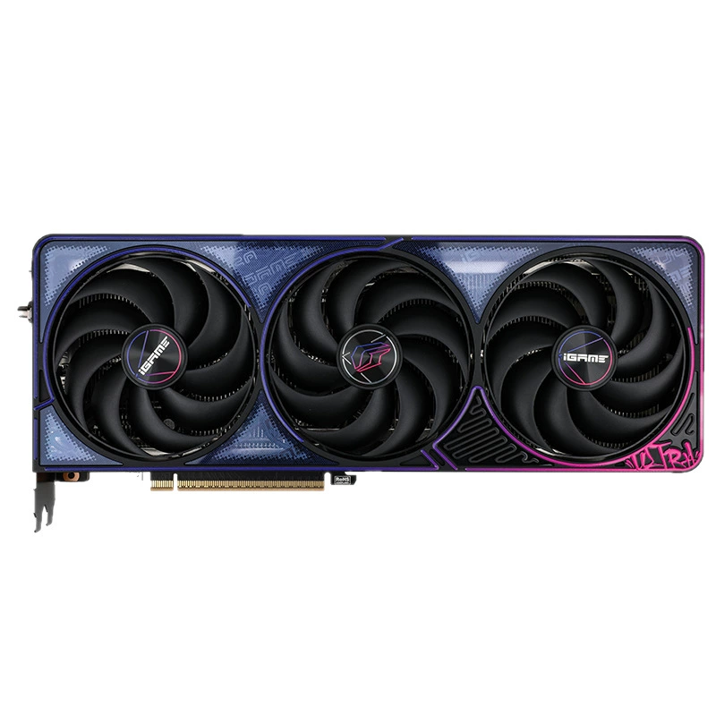 Новый графический процессор iGame GeForce RTX 5070 Ti Ultra OC SFF для киберспорта - видеокарта