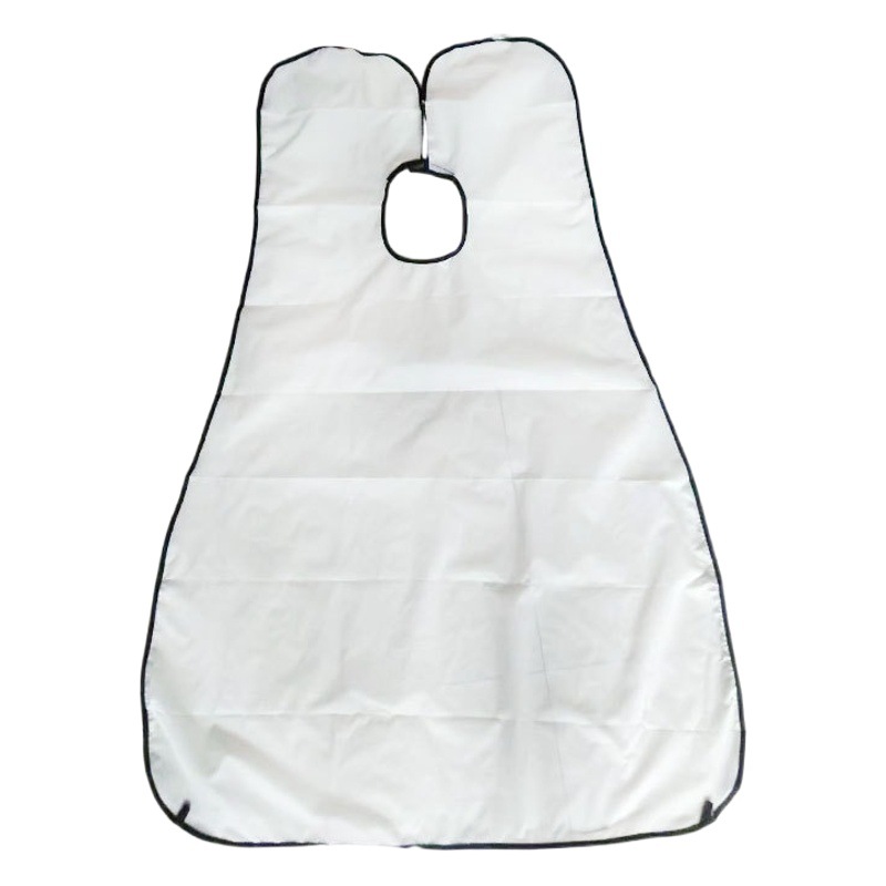 Cross-Border Manufacturer Men's Shaving Suction Cup Apron Anti-Stain Shaving Bib Hairdressing Apron Beard Styling Apron