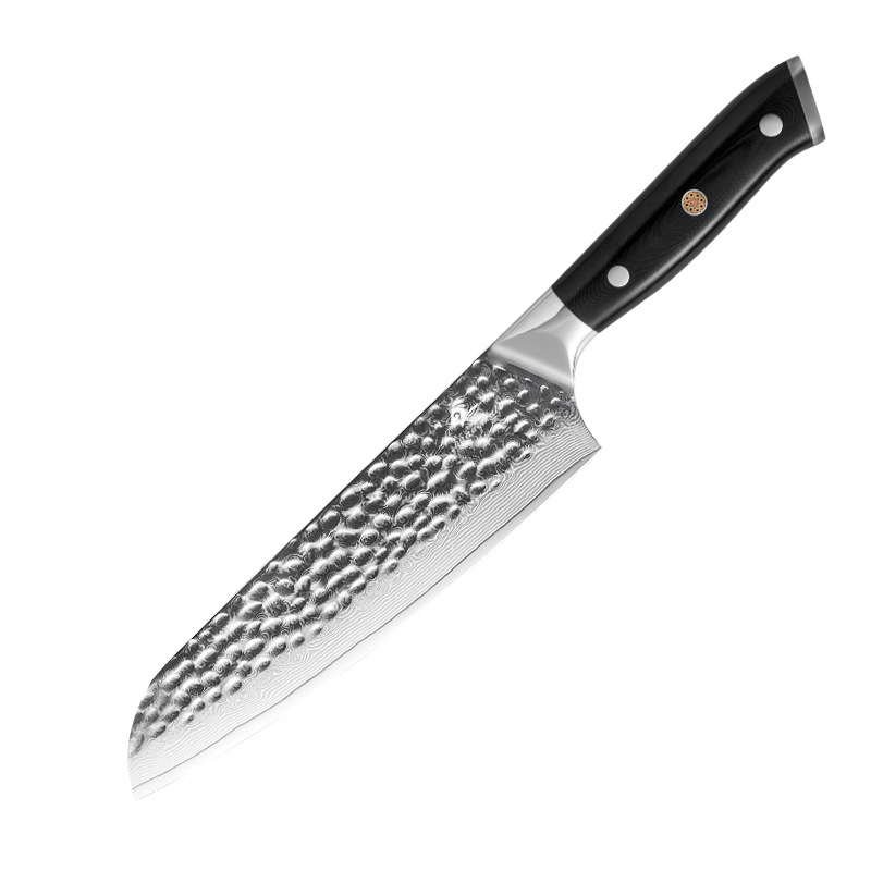 Cuchillo maestro de acero de Damasco Cuchillo de cocina occidental Cuchillo de cocina de cocina para damas Cuchillo de acero especial para uso doméstico afilado