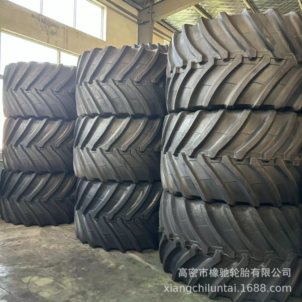 大型收割机 青储机轮胎1050/50R32轮胎 可配钢圈