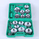 Factory supply cap type oil filter element wrench set box 17 piece filter wrench replacement oil grid wrench