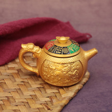 蛇年麒麟纳财把把壶转转手把件麻将盘玩转解压手把件汽车钥匙挂件