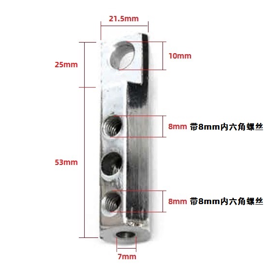 Accesorios de cuerda de acero de gimnasio mantenimiento de cable de cable de cable personalizado terminal de conexión de abrazadera de bloqueo de contrapeso
