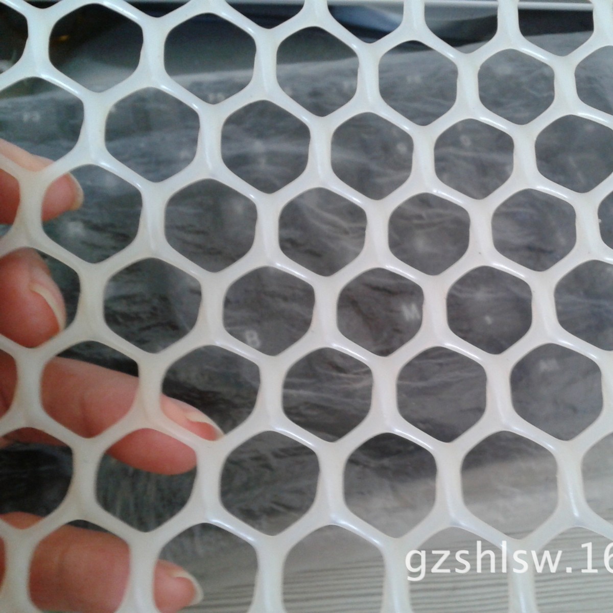 塑料平网养殖网阻燃网 白色菱形孔挤压网养鸡鹅鸭垫脚塑料隔离网