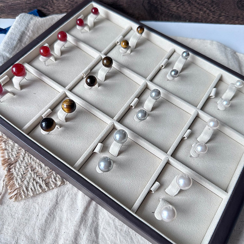 S925 Pure Silver Agate and Pearl Earrings Set 2024 New Arrival Versatile Round Ball Earrings Basic Style Earrings Wholesale