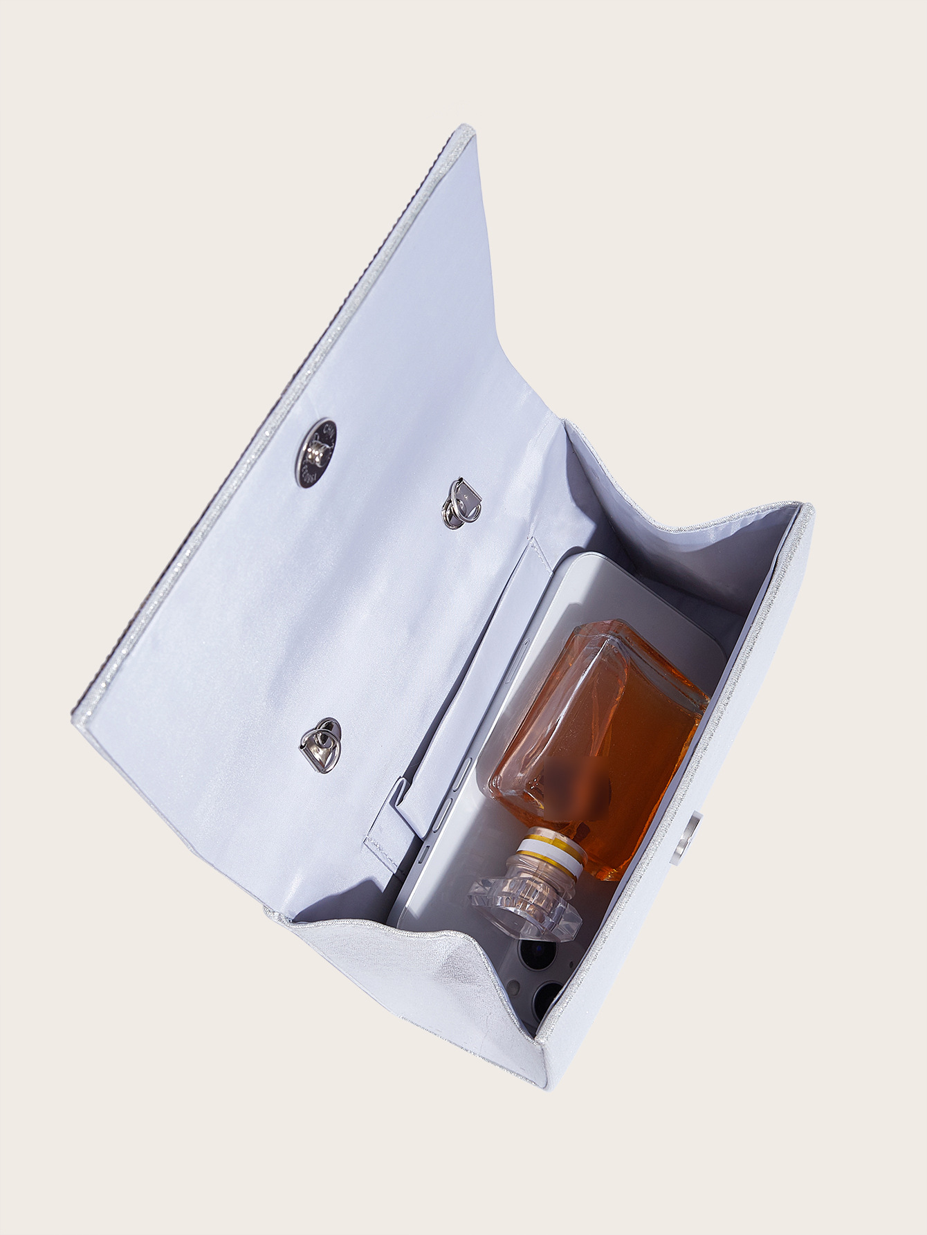 Nuova borsa da sera lucida da donna, elegante, in PU, per matrimoni e feste_voghion.com