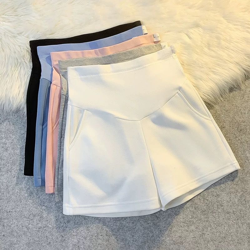 Maternity Safety Shorts Anti-Exposure Summer Maternity Shorts Outerwear Loose Leggings Thin Wide-Leg Sleep Pants Home Pants