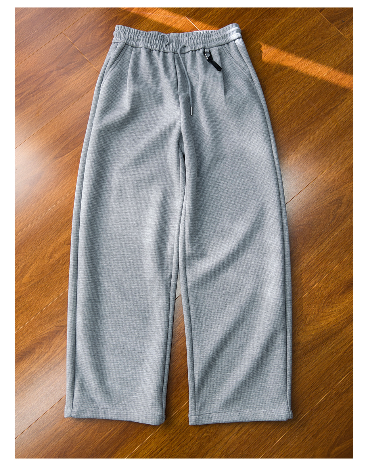 UNF Plaid Straight-Leg Sweatpants