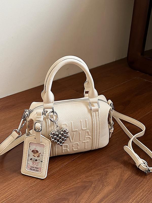 Nicho de tendencia, bolsos de mano de alta calidad, bolsos de mano de mujer 2025, bolsos de Boston nuevos, bolsos de mochila retro versátiles