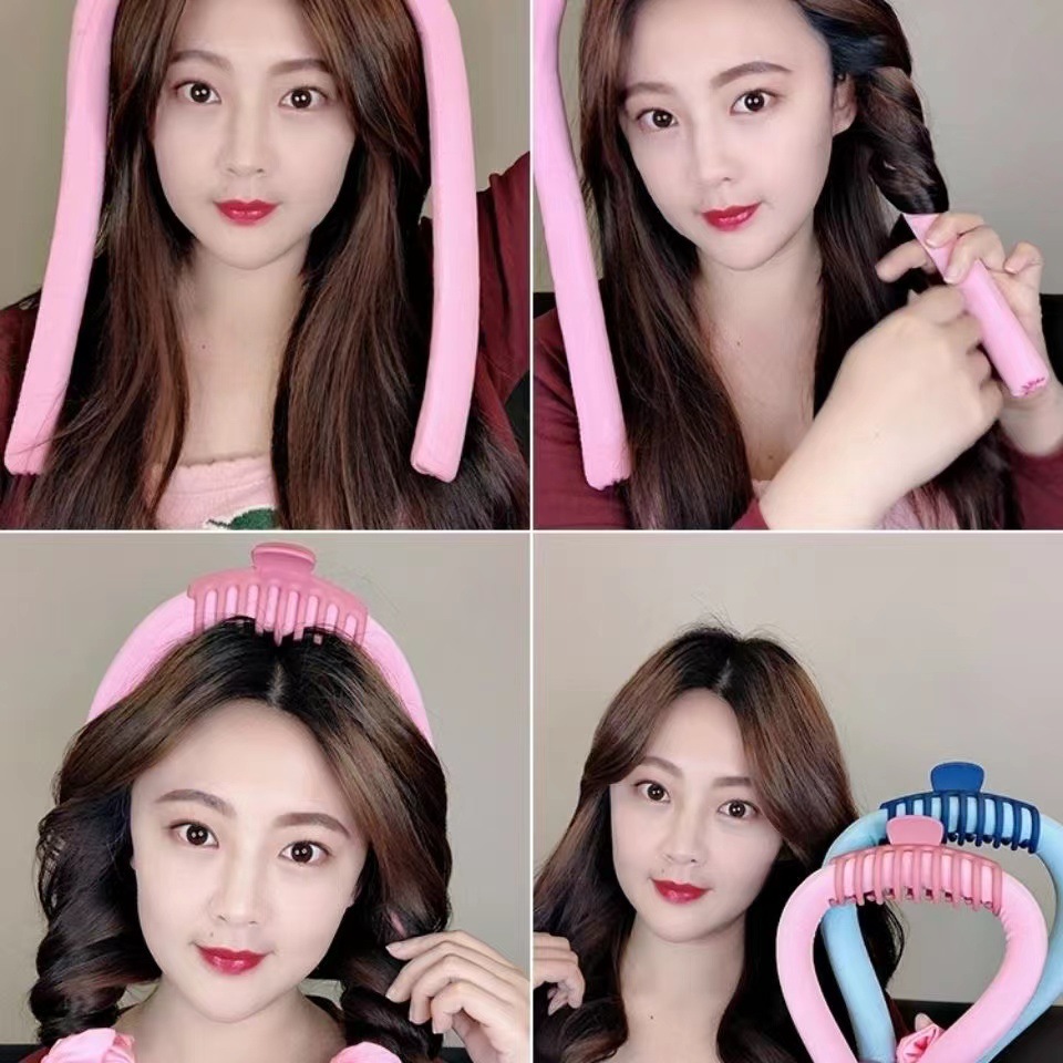 곱슬 머리 아티팩트 게으른 사람들은 큰 파도를 치지 않습니다 수면 스타일 슬리핑 컬링 아이언 다림질 및 컬링 아이언 여성용 컬링 아이언