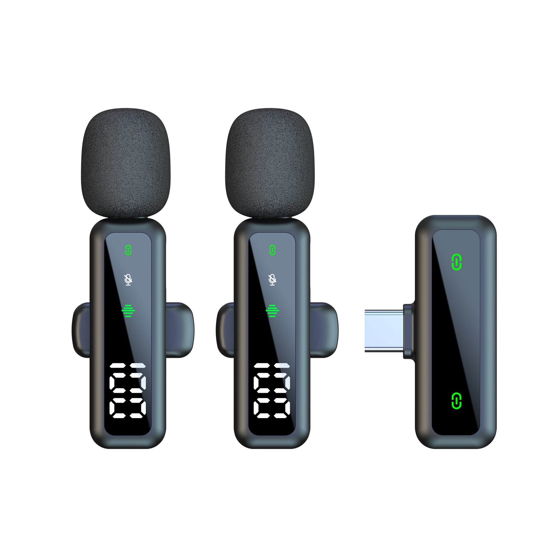 H67 디지털 디스플레이 모델 1~2개의 Type-C 인터페이스