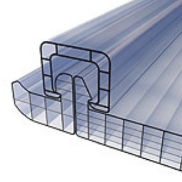 唐山u型锁扣阳光板蜂窝阳光板口字型阳光板米字型阳光板高透光