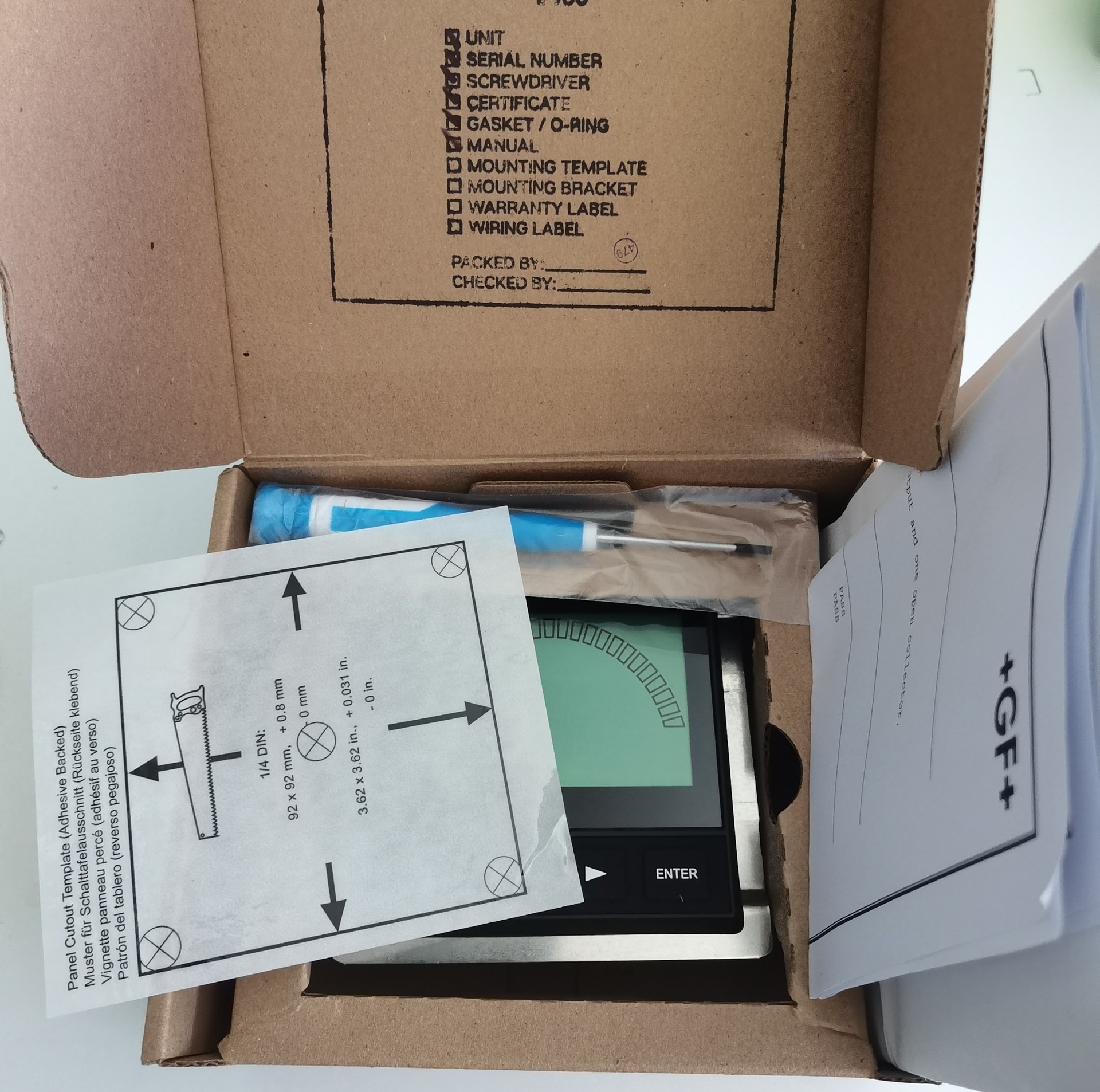 美国Signet  +GF+ 变送器3-9900-1P 3-9900-1显示器 表头