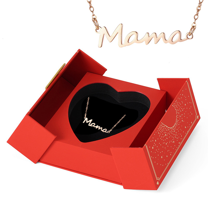 Qixi Día de San Valentín amor joyería caja collar traje anillo colgante joyería caja cumpleaños confesión regalo