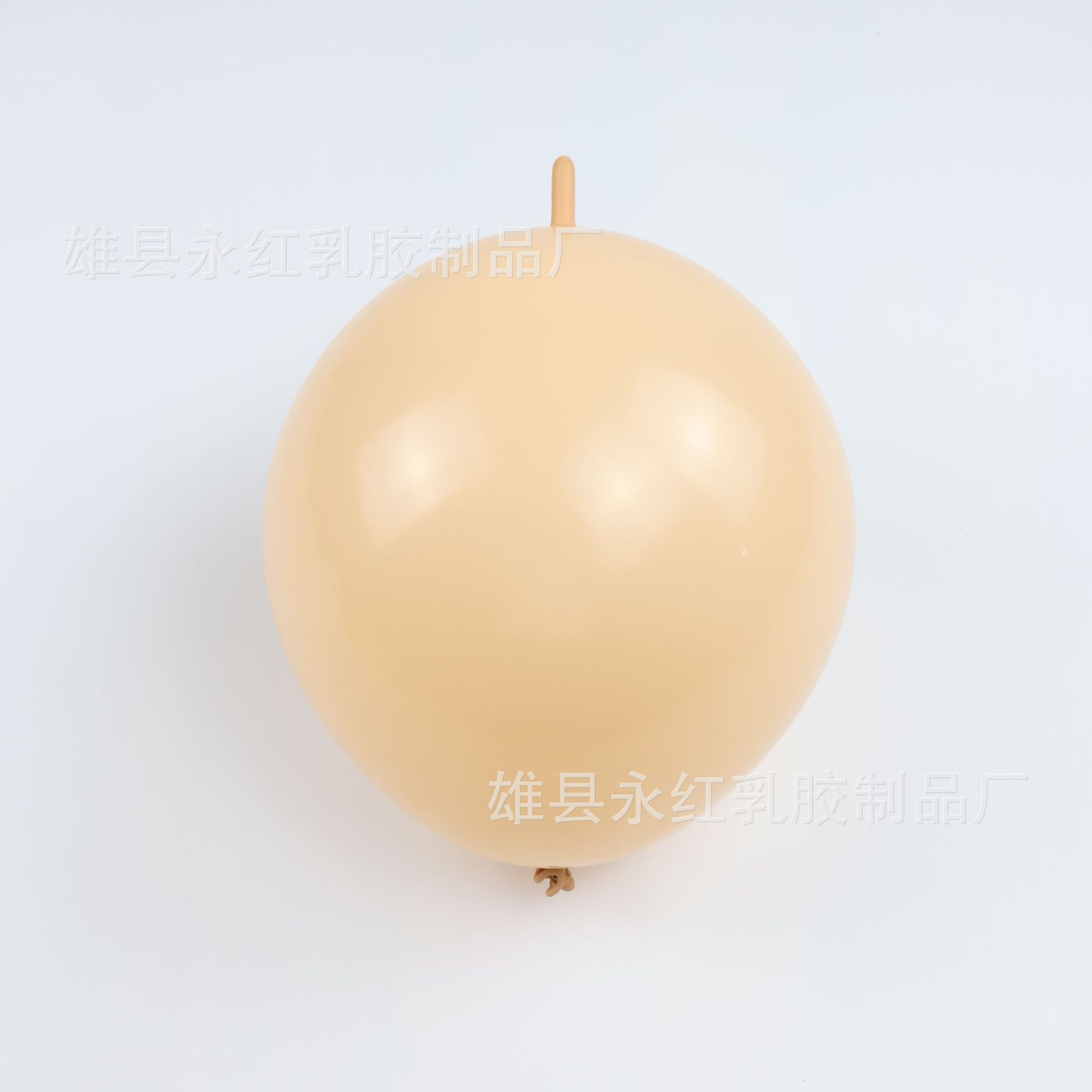 Globo de la cola de 10 pulgadas 2,4g engrosada boda fiesta de cumpleaños Fondo pared escena diseño Bola de conexión