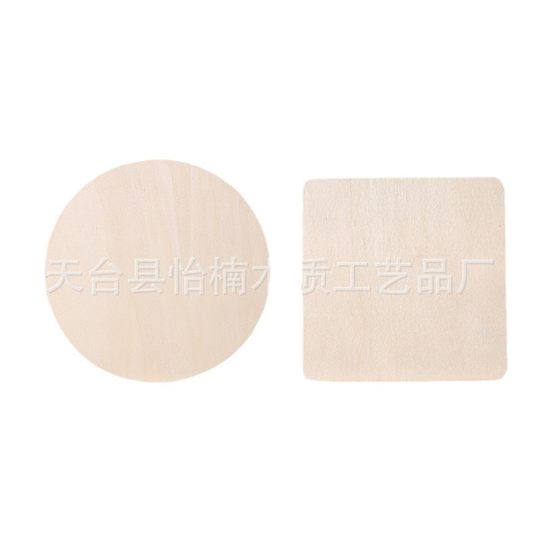 Round Wood Chip Round Square Wood Chip Handmade Various Shapes New Style Christmas Log Wood Products