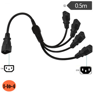 һ����UPS��������X�Դ�Դ��IEC320 C14���D4xC13ĸC14-4xC13