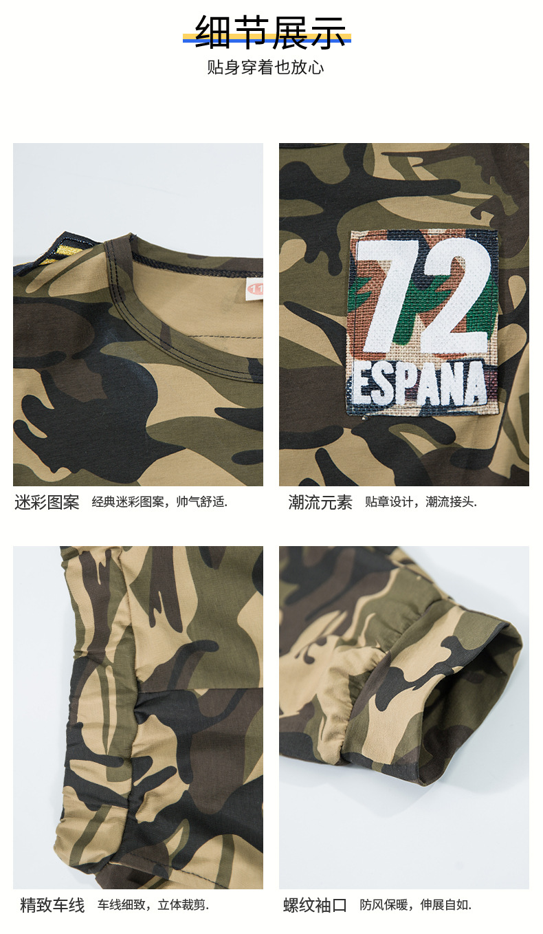 Children's Camouflage Outfit Image 5