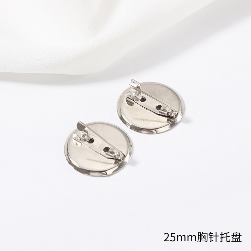 ピンの安全針の胸の花の底のボタンの針はロックの頭のネクタイのブローチの手作りのdiyの毛の服のボタンの部品の材料を持ちます。