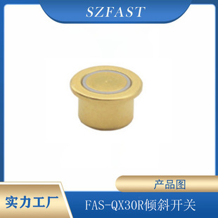 Fas-Qx30R Ball Tilt Switch Normally Open Type 30 Angle Patch Type Security Equipment Tilt Alarm