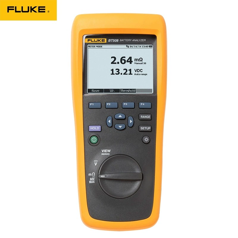 Fluke FLUKE BT508/BT510 Анализатор внутреннего сопротивления батареи Высокая точность ручной тестер батареи