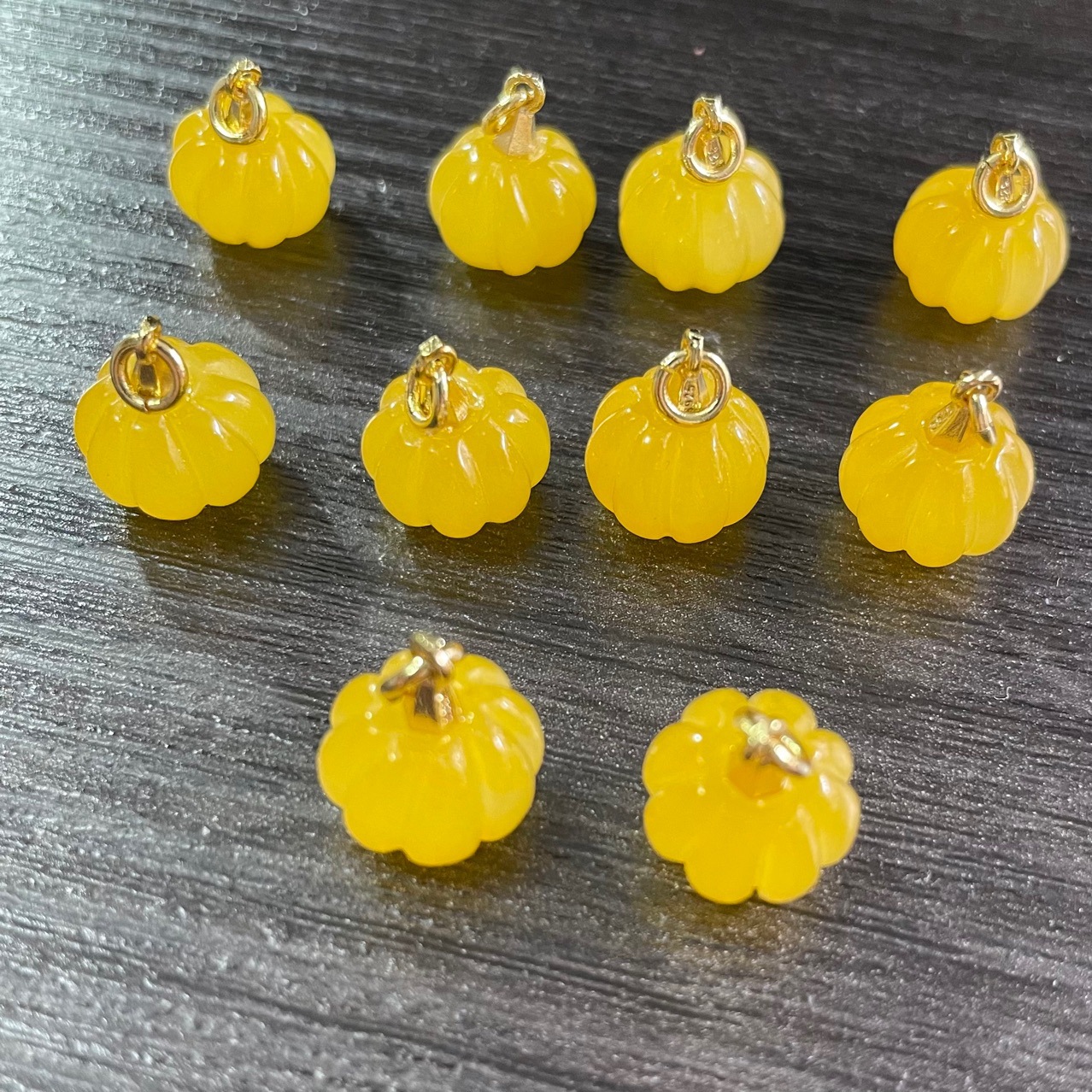 (2개) 호박 펜던트 노란색 CHALCEDONY 노란색 마노 푸가 호박 펜던트 목걸이 펜던트 작은 액세서리