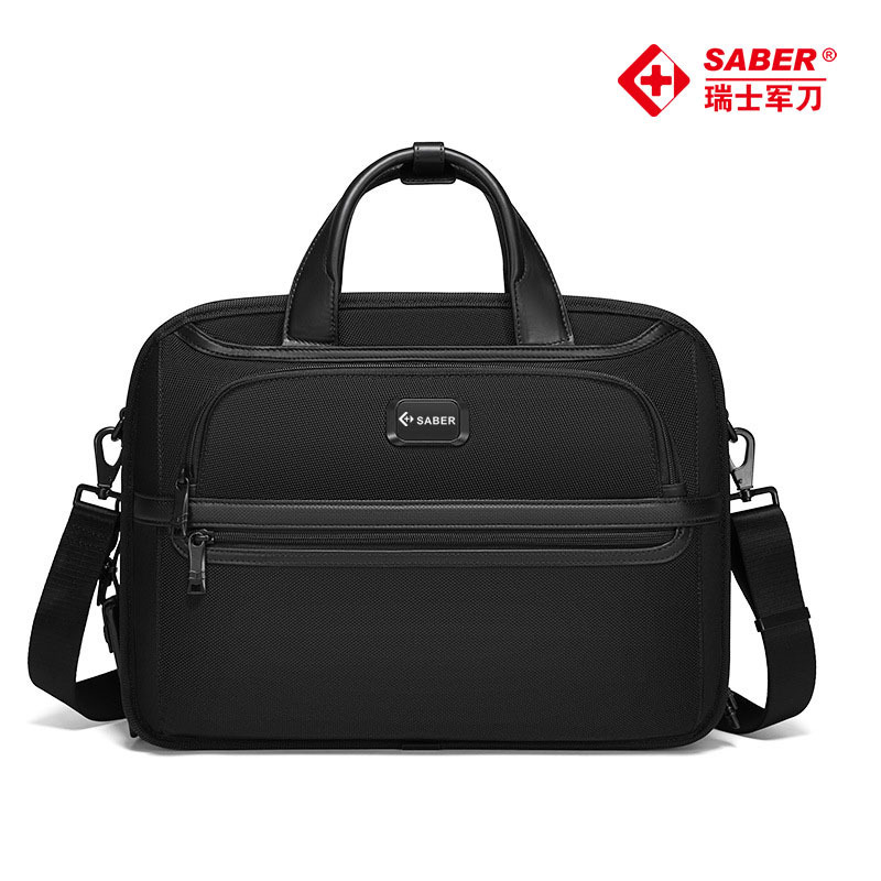 Swiss Army Knife SA2565 Men's Business Computer Bag 15.6 Inch Portable Notebook Waterproof Large Capacity Briefcase