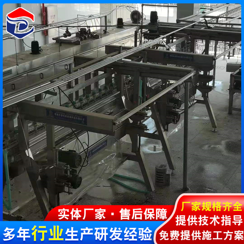 南昌宰鸭流水线 立式脱毛机 家禽屠宰设备 经久型 自动化控制
