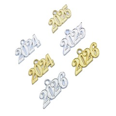 新しい年デジタルペンダント 2025.2026 ネックレスブレスレット合金高品質電気メッキジュエリーアクセサリー在庫あり