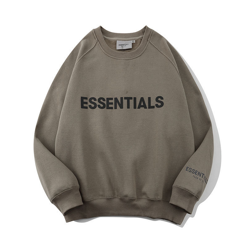 工厂复线Esse批发新款胸前LOGO连帽卫衣FOGntials|undefined