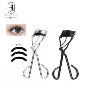 Eyelash Curler Partial Natural Curly Styling Internet Celebrity Portable Double Line Handle Stainless Steel Mini Eyelash Curler