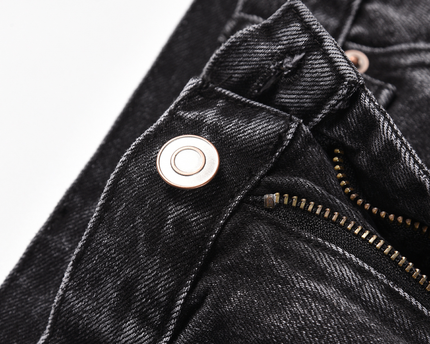 Men's Clothing three dimensional tailoring loose baggy ripped cat whisker flared pants for men and women jeans_voghion.com